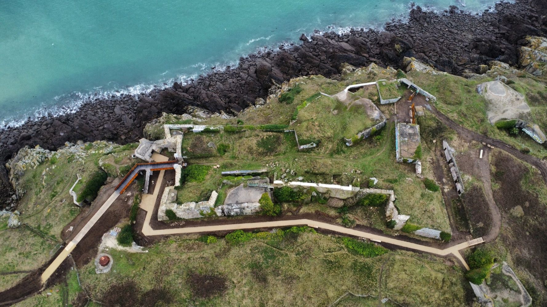 Vue du Fort d’Arboulé restauré ouvert au public Vue du Fort d’Arboulé restauré ouvert au public