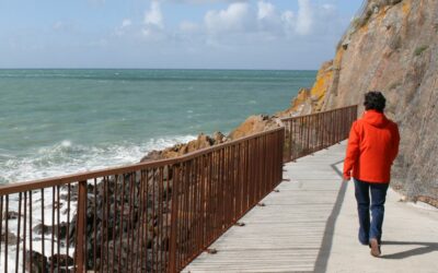 Promenade de la Lingouare à Pléneuf-Val-André (22)